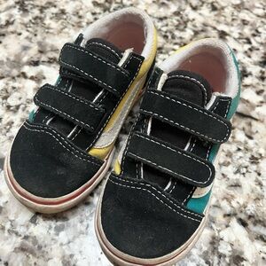 Toddler Size 7 Colorblock Vans